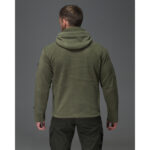 Bezet Unbreak fleece jacket Olive - Image 13