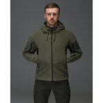 Bezet Unbreak fleece jacket Olive - Image 3