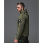 Bezet Unbreak fleece jacket Olive - Image 4