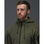 Bezet Unbreak fleece jacket Olive - Image 6