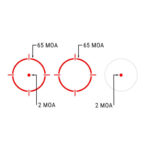 Holosun AEMS Red 211301 solar-powered collimator sight - Image 9