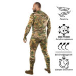 Camotec LVL1 2.0 Multicam base layer set - Image 2