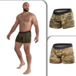 Camotec Olive/Pixel/Multicam men's boxer shorts