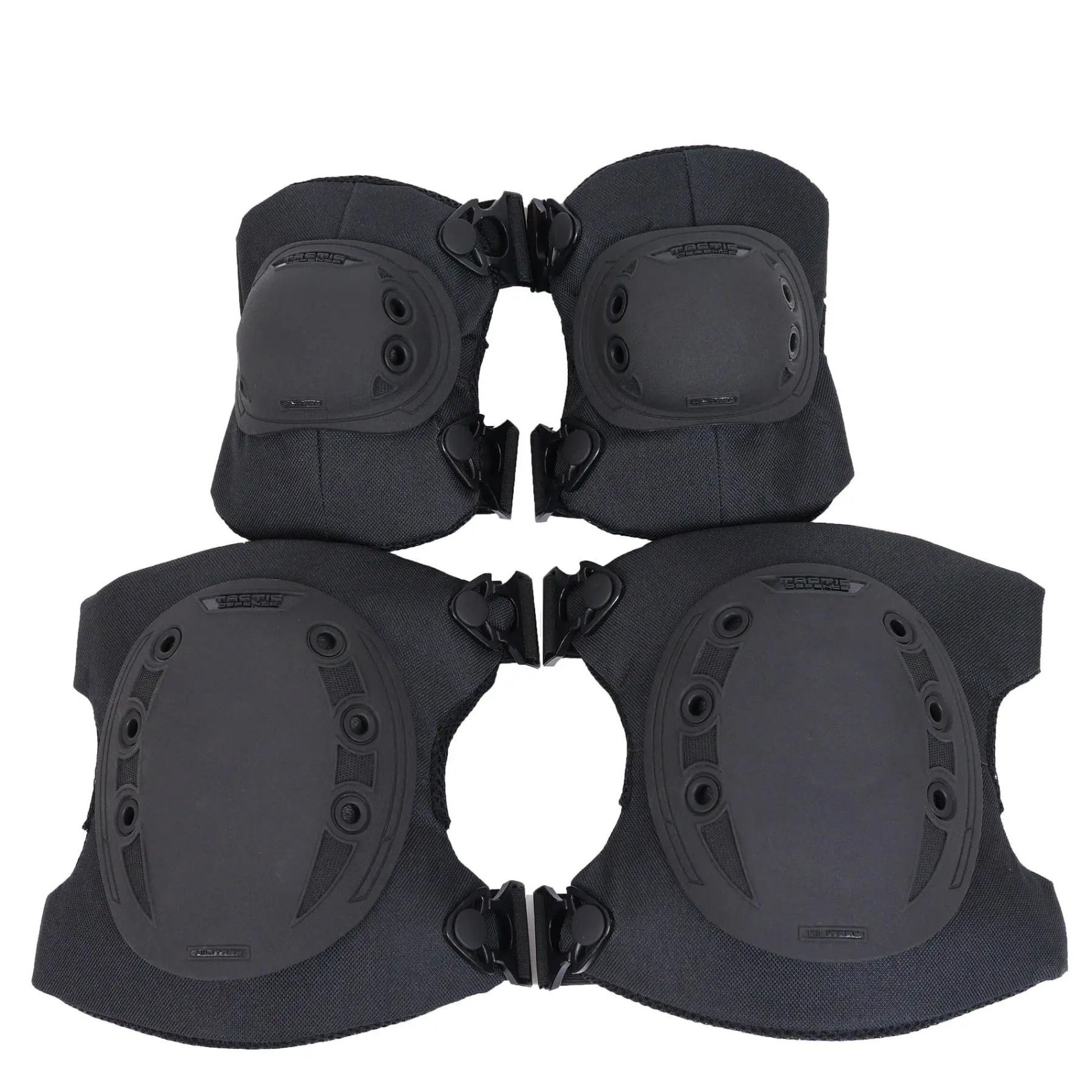 komplekt-kiborg-nakolinnyky-nalokitnyky-black-1700x1700-1.jpeg Kiborg set (Knee pads + elbow pads) Black - Image 1