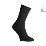 Protector “MidDry+” demi-season compression socks with Achilles insulation Black