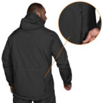 Camotec Stalker 2.0 SoftShell Black suit - Image 3