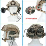 Mounting adapter for Sordin headphones on the Cheburashka Coyote helmet - Image 7