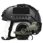 Mounting adapter for Sordin headphones on the Cheburashka Olive helmet - Image 2