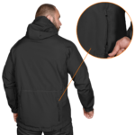 Camotec Rubicon SoftShell Jacket Black - Image 3