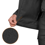 Camotec Stalker SoftShell Black Jacket - Image 7