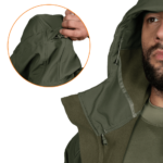 Camotec Stalker SoftShell Olive Jacket - Image 6