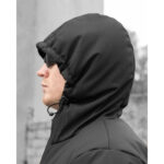 BEZET SnowPatrol Black tactical winter jacket - Image 23