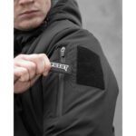 BEZET SnowPatrol Black tactical winter jacket - Image 25