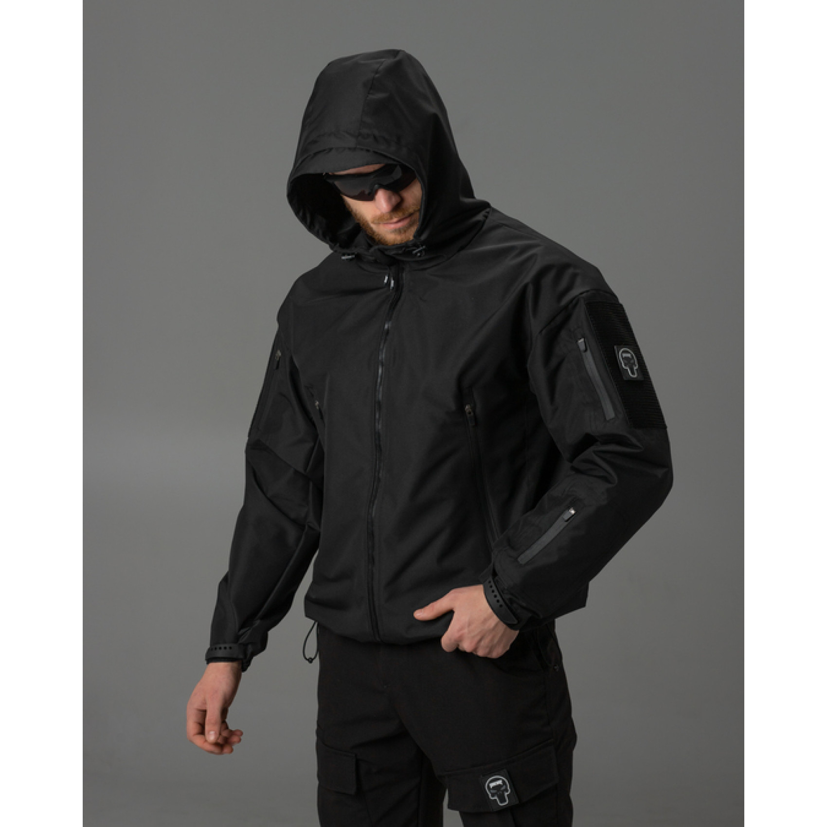 kurtka-vitrovka-bezet-stalker-chornyi-1700x1700-1.jpeg Windbreaker jacket Bezet Stalker Black - Image 1