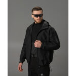 Windbreaker jacket Bezet Stalker Black - Image 10