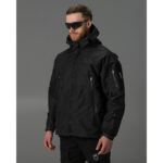 Windbreaker jacket Bezet Stalker Black - Image 7