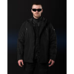 Bezet windbreaker jacket Trajectory Black - Image 13