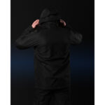 Bezet windbreaker jacket Trajectory Black - Image 15