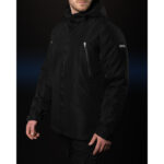Bezet windbreaker jacket Trajectory Black - Image 3