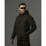 Bezet windbreaker jacket Trajectory Olive