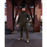Bezet windbreaker jacket Trajectory Olive - Image 14
