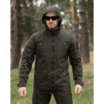 Bezet windbreaker jacket Trajectory Olive - Image 17