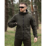 Bezet windbreaker jacket Trajectory Olive - Image 18