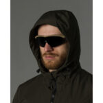 Bezet windbreaker jacket Trajectory Olive - Image 3