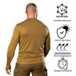 Camotec Chiton 2.0 CoolPass Antistatic Coyote longsleeve - Image 3