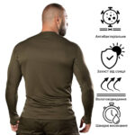 Camotec Chiton 2.0 CoolPass Antistatic Olive longsleeve - Image 3