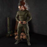 Camotec CoolTouch Olive longsleeve - Image 2