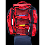 Malva Rafael's Turtle Pack medical backpack Red - Image 6