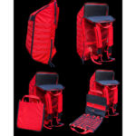Malva Rafael's Turtle Pack medical backpack Red - Image 7