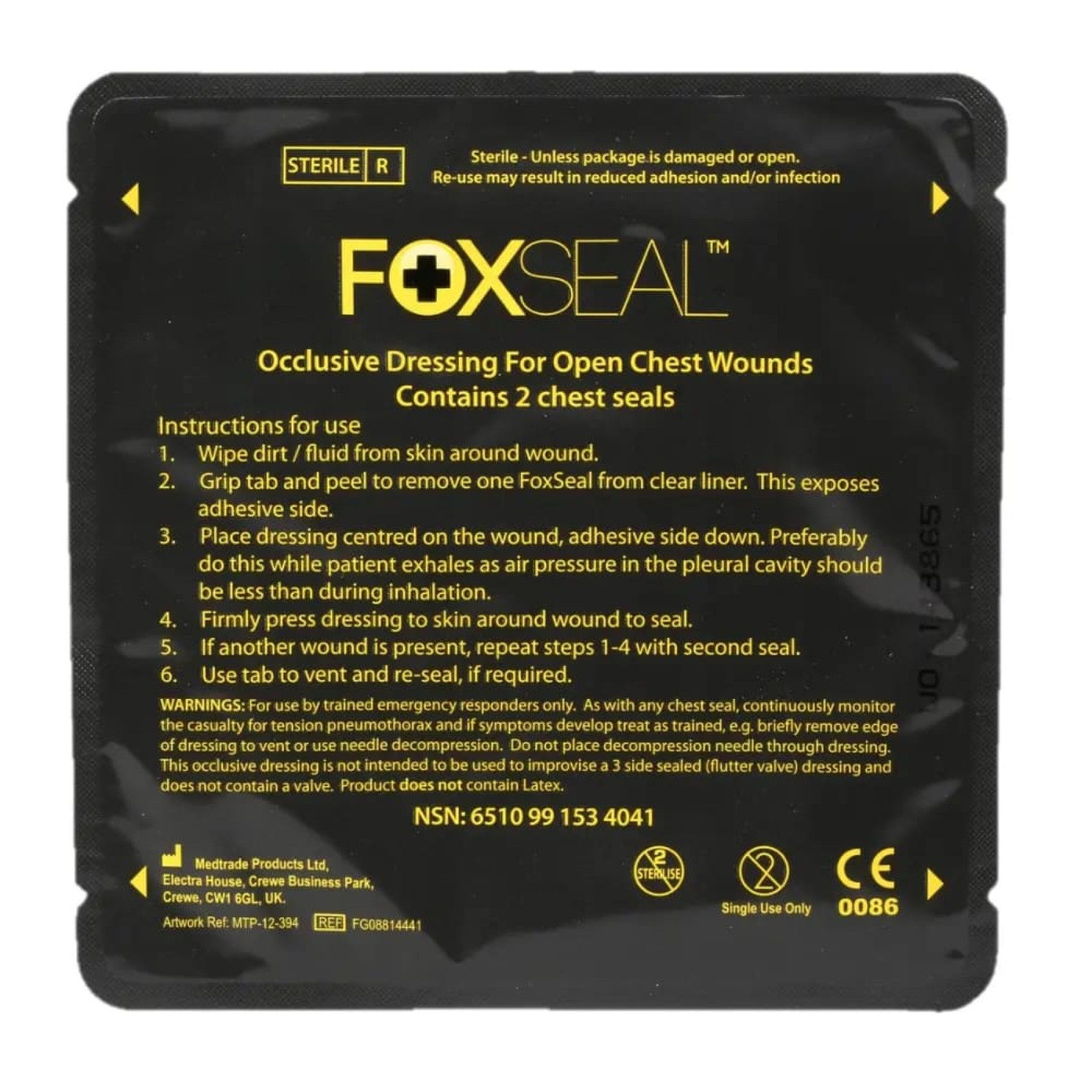 okliuziina-nalipka-celox-fox-seal-para-bez-klapana-1-1700x1700-1.jpg Celox Fox Seal occlusive patch (pair, without valve) - Image 1