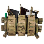 The pouch for 3 stores - assault panel DEFua Multicam - Image 2