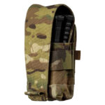 Pouch for two AK / AR magazines with detachable valve DEFua Mark 3 Multicam