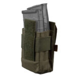 Pouch for two AK / AR magazines with detachable valve DEFua Mark 3 Olive - Image 2