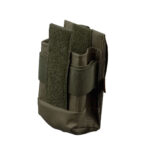 Pouch for two AK / AR magazines with detachable valve DEFua Mark 3 Olive - Image 3