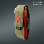 Pouch for turnstile open with quick access DEFua Multicam
