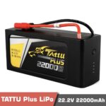 TATTU Plus 22000mAh 6S 25C LiPo Battery