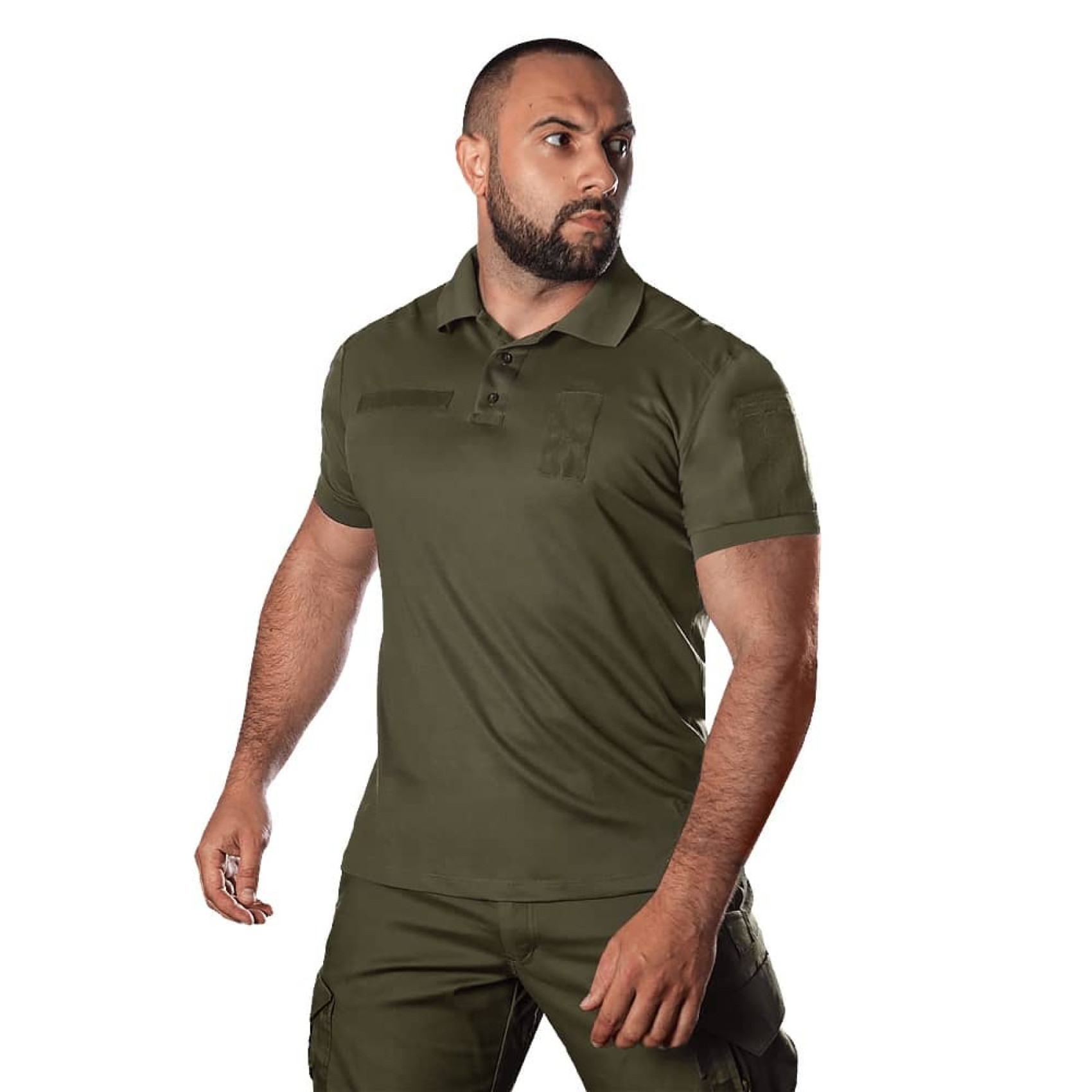 polo-camotec-army-id-2-0-long-coolpass-pique-lt-olyva-1700x1700-1.jpg Camotec Army ID 2.0 CoolPass Pique LT Olive Polo - Image 1