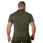 Camotec Army ID 2.0 CoolPass Pique LT Olive Polo - Image 3