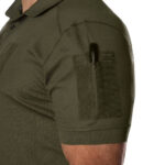 Camotec Army ID 2.0 CoolPass Pique LT Olive Polo - Image 4