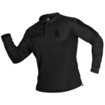 Camotec Paladin 2.0 CoolPass Pique LT Black long sleeve