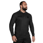 Camotec Paladin 2.0 CoolPass Pique LT Black long sleeve - Image 2