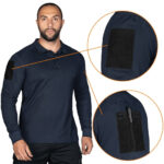Camotec Patrol CoolPass Pique LT Blue Polo - Image 5