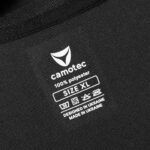 Camotec Urban CoolPass Pique LT Black polo - Image 6