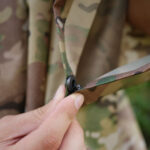Poncho raincoat with sealed seams Kiborg Waterproof Multicam - Image 9