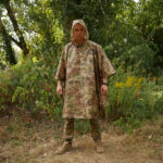 Poncho raincoat with sealed seams Kiborg Waterproof Multicam - Image 5