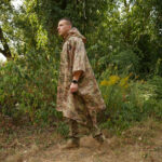 Poncho raincoat with sealed seams Kiborg Waterproof Multicam - Image 6